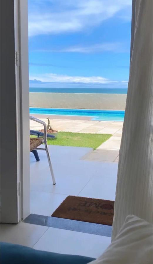 Casa Na Barra De Sao Miguel Com Vista Para O Mar Exterior foto